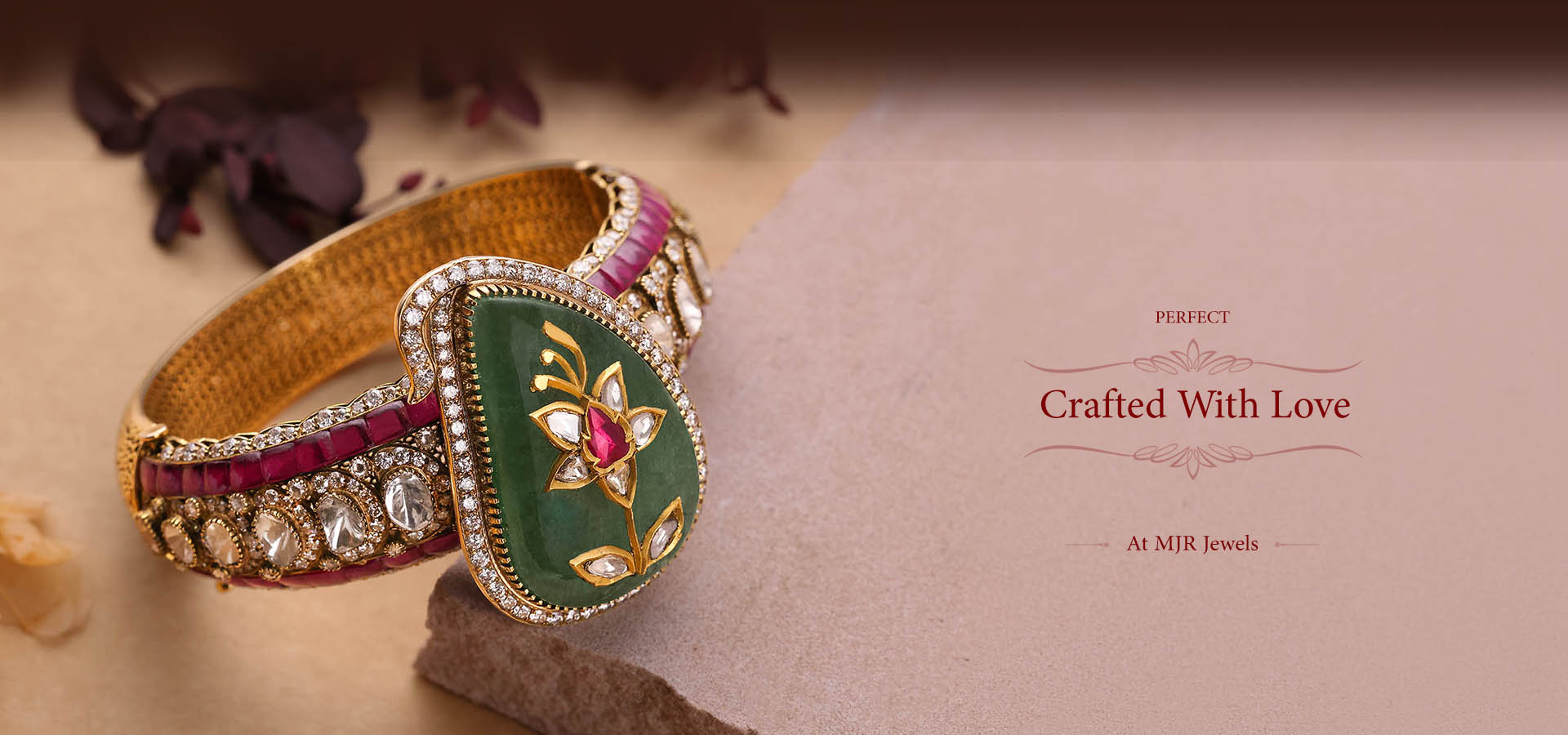 MJR Jewels Gold Diamond Bracelet